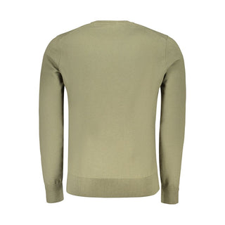 Hugo Boss Green Cotton Men's Shirt