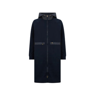 Herno Blue Cotton Coat