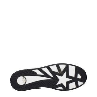 Jimmy Choo Black Leather Sneakers