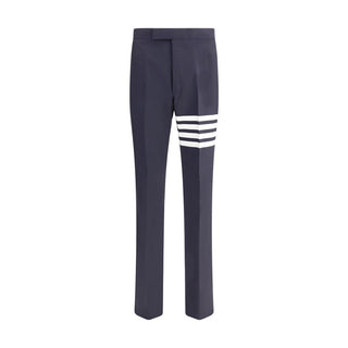 Thom Browne Blue Wool Oves Aries Pants