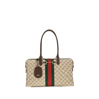 Gucci Beige Fabric Handbag