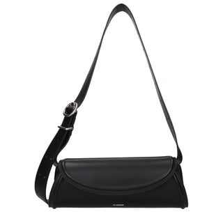 Jil Sander Black Leather Crossbody Bag