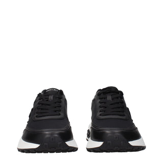 Jimmy Choo Black Fabric Athletic Sneakers