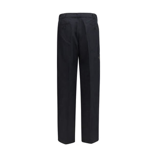 Prada Black Cotton Casual Pants