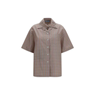 Prada Multicolor Cotton Shortsleeve Shirt