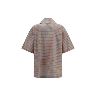 Prada Multicolor Cotton Shortsleeve Shirt