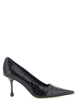 Jimmy Choo Blue Leather High Heel Pumps
