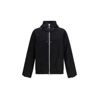 Sacai Black Wool Oves Aries Sweatshirt