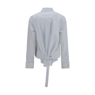 Sacai White Cotton Dress Shirt