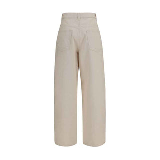 Rohe Beige Cotton Straight-Leg Jeans