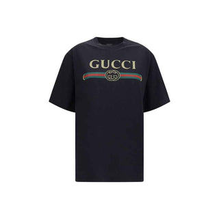 Gucci Black Cotton T-Shirt