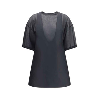 Balenciaga Black Wool Oves Aries Casual Dress