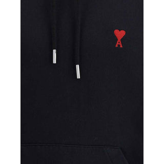 Ami Paris Black Cotton Sweatshirt