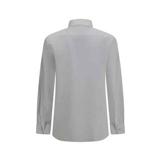 Giorgio Armani White Cotton Dress Shirt