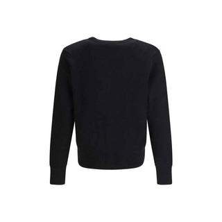 Ami Paris Black Wool Oves Aries Cardigan