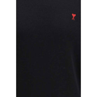 Ami Paris Black Cotton Sweatshirt