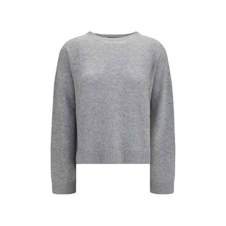 Fabiana Filippi Gray Cashmere Sweatshirt