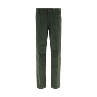 Etro Bicolor Cotton Casual Pants