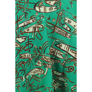 Alemais Bicolor Linen Casual Dress