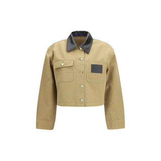Balenciaga Beige Cotton Full-Length Jacket