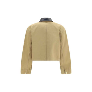 Balenciaga Beige Cotton Full-Length Jacket
