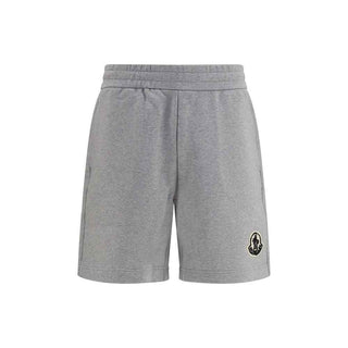 Moncler Gray Cotton Bermuda Shorts