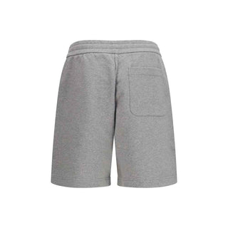 Moncler Gray Cotton Bermuda Shorts
