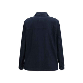 Moncler Blue Cotton Denim Jacket