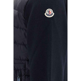 Moncler Blue Goose Down Full-Length Jacket