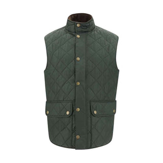 Barbour Green Polyamide Sleeveless Jacket