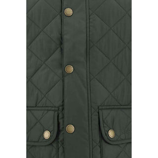 Barbour Green Polyamide Sleeveless Jacket