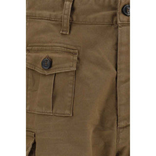 Dsquared² Brown Cotton Bermuda Shorts