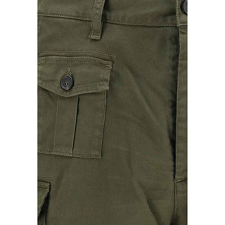 Dsquared² Bicolor Cotton Bermuda Shorts