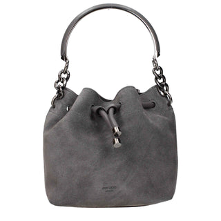 Jimmy Choo Gray Leather Handbag