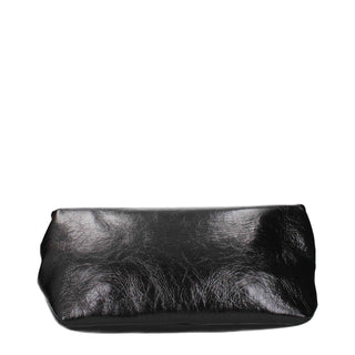 Jil Sander Black Leather Clutch Bag
