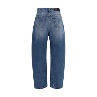 Givenchy Blue Cotton Relaxed Fit Jeans