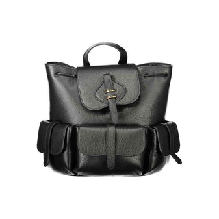 Coccinelle Nero Leather Women's Backpack