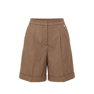 Trussardi Jeans Brown Viscose Women Shorts