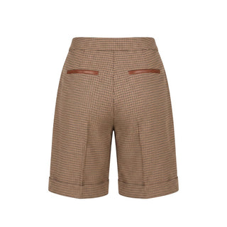 Trussardi Jeans Brown Viscose Women Shorts