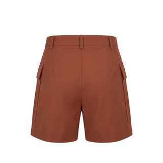 Trussardi Jeans Brown Viscose Women Shorts