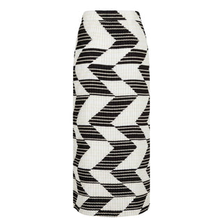 Trussardi Jeans White Polyester Women Skirt
