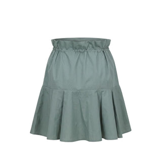 Trussardi Jeans Green Cotton Women Skirt