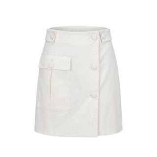 Trussardi Jeans White Viscose Women Skirt