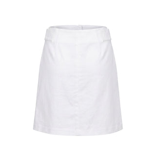 Trussardi Jeans White Viscose Women Skirt