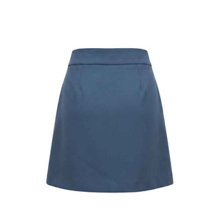 Trussardi Jeans Blue Polyester Women Skirt