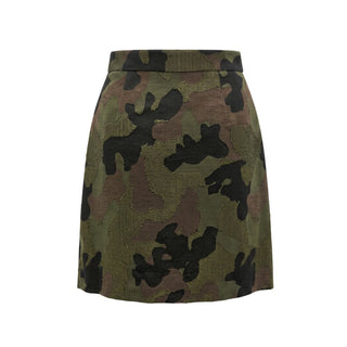 Trussardi Jeans Black Cotton Women Skirt