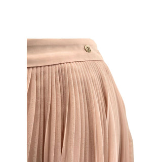 Trussardi Jeans Pink Polyester Women Skirt
