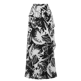 Trussardi Jeans Black Polyester Women Skirt
