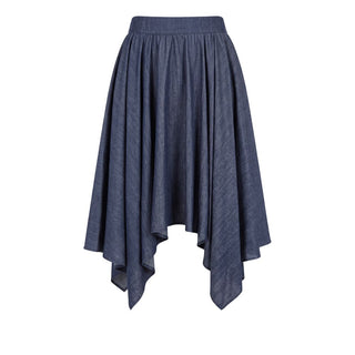 Trussardi Jeans Blue Denim Women Skirt