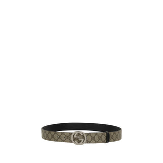 Gucci Brown Cotton Regular Belt